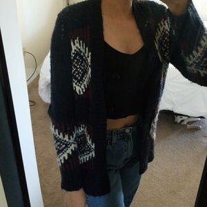 Tribal Pattern Cardigan